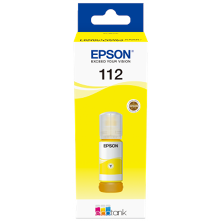 440x440 Epson 112 EcoTank Pigment | C13T06C44A | Ink Bottle | Yellow