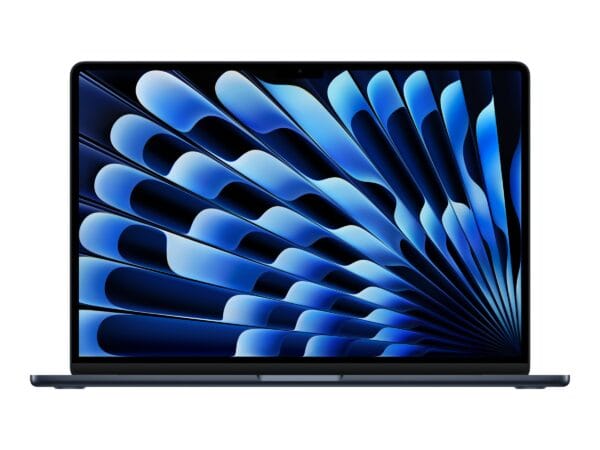 Apple MacBook | Air | Midnight | 15 " | 2880 x 1864 pixels | Apple M4 | 16 GB | Solid-state drive capacity 256 GB | Apple M4 chip 10-core CPU/10-core GPU | macOS | 802.11ax | Bluetooth version 5.0 | Keyboard language Russian | Keyboard backlit | Warranty 12 month(s)