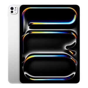 Apple | iPad Pro | 13 ” | Silver | OLED, Ultra Retina XDR | 2752 x 2064 pixels | Apple M5 | 12 GB | 512 GB | Wi-Fi | Front camera | 12 MP | Rear camera | 12 MP | Bluetooth | 6 | iPadOS | USB-C charging cable
