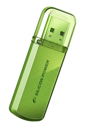 original Silicon Power | Helios 101 | 8 GB | USB 2.0 | Green