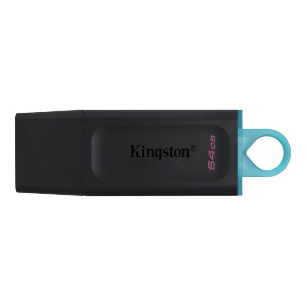 Kingston | USB Flash Drive | DataTraveler Exodia | 64 GB | USB 3.2 Gen 1 | Black/Blue