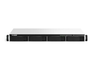 QNAP 1U Short Depth Rackmount 2.5GbE NAS | TS-464eU-8G | Intel Celeron | N5095 | 8 GB | DDR4