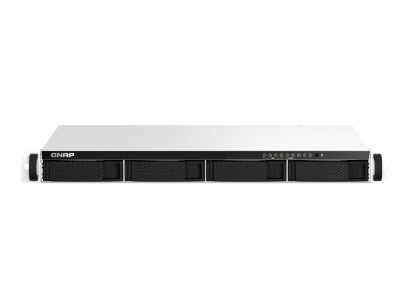 QNAP 1U Short Depth Rackmount 2.5GbE NAS | TS-464eU-8G | Intel Celeron | N5095 | 8 GB | DDR4