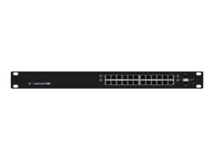 Ubiquiti | Switch | ES-24-250W | Web managed | Rackmountable | Gigabit Ethernet (copper) ports quantity 24 | SFP ports quantity 2 | 12 month(s)