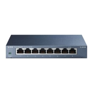 TP-LINK | Switch | TL-SG108 | Unmanaged | Desktop | Gigabit Ethernet (copper) ports quantity 8 | Power supply type External | 36 month(s)