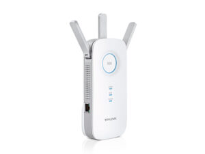 TP-LINK | Extender | RE450 | 802.11ac | 2.4GHz/5GHz | 450+1300 Mbit/s | 10/100/1000 Mbit/s | Ethernet LAN (RJ-45) ports 1 | MU-MiMO No | no PoE | Antenna type 3xExternal