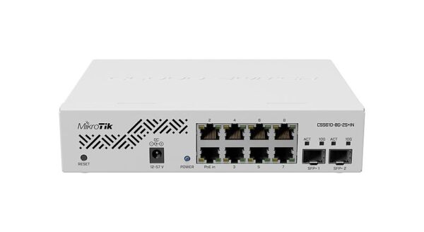 MikroTik | Cloud Router Switch | CSS610-8G-2S+IN