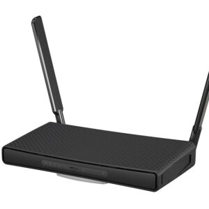 MikroTik | Wireless Router | HAP AC3 | 802.11ac | 300+867 Mbit/s | 10/100/1000 Mbit/s | Ethernet LAN (RJ-45) ports 5 | Mesh Support No | MU-MiMO No | No mobile broadband | Antenna type 2xExternal | 1 × USB-A MikroTik | Wireless Router | HAP AC3 | 802.11ac | 300+867 Mbit/s | 10/100/1000 Mbit/s | Ethernet LAN (RJ-45) ports 5 | Mesh Support No | MU-MiMO No | No mobile broadband | Antenna type 2xExternal | 1 × USB-A