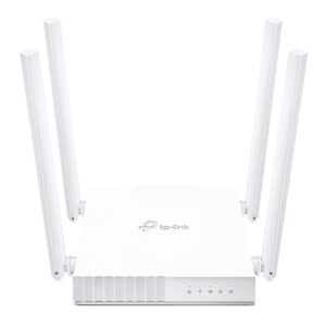TP-LINK | Dual Band Router | Archer C24 | 802.11ac | 300+433 Mbit/s | 10/100 Mbit/s | Ethernet LAN (RJ-45) ports 4 | Mesh Support No | MU-MiMO Yes | No mobile broadband | Antenna type 4xFixed