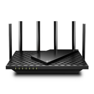 TP-LINK | Archer AX73 | 802.11ax | 4804+574 Mbit/s | 10/100/1000 Mbit/s | Ethernet LAN (RJ-45) ports 4 | Mesh Support No | MU-MiMO Yes | No mobile broadband | Antenna type 6xExternal | 1× USB 3.0
