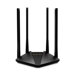 Mercusys | AC1200 Wireless Dual Band Gigabit Router | MR30G | 802.11ac | 867+300 Mbit/s | Ethernet LAN (RJ-45) ports 2× Gigabit LAN Ports | Mesh Support No | MU-MiMO Yes | Antenna type 4× 5 dBi Fixed Omni-Directional Antennas | 24 month(s)