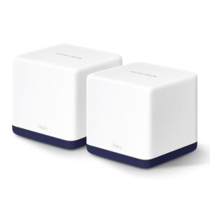 Mercusys | AC1900 Whole Home Mesh Wi-Fi System | Halo H50G (2-Pack) | 802.11ac | 600+1300 Mbit/s | Ethernet LAN (RJ-45) ports 3 | Mesh Support Yes | MU-MiMO Yes | No mobile broadband