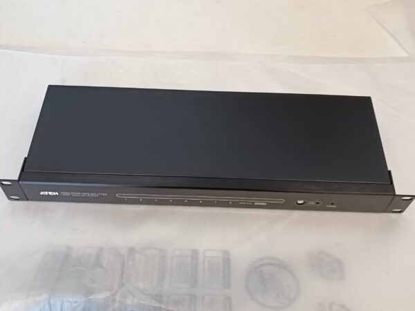 SALE OUT. Aten | HDMI | 8-Port HDMI Cat 5 Splitter | Warranty 3 month(s) | USED, REFURBISHED, WITOUT ORIGINAL PACKAGING, ONLY POWER ADAPTER INCLUDED