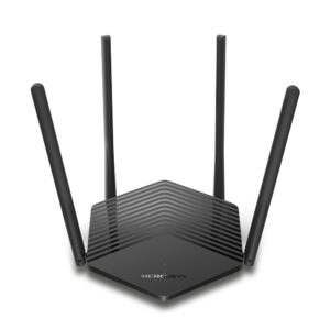 Mercusys | AX1500 WiFi 6 Router | MR60X | 802.11ax | 1201+300 Mbit/s | 10/100/1000 Mbit/s | Ethernet LAN (RJ-45) ports 2 | Mesh Support No | MU-MiMO Yes | No mobile broadband | Antenna type External