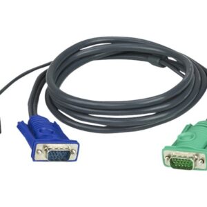 Aten | 5M USB KVM Cable with 3 in 1 SPHD | 2L-5205U Aten | 5M USB KVM Cable with 3 in 1 SPHD | 2L-5205U