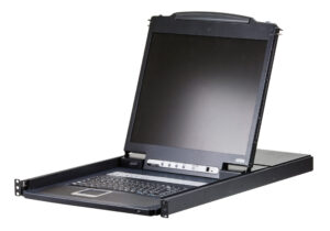 Aten | 8-Port PS/2-USB VGA 19″ LCD KVM Switch | CL1308N-ATA-AG