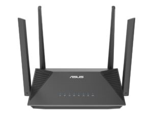 Asus | AX1800 AiMesh Wireless Router | RT-AX52 | 802.11ax | 10/100/1000 Mbit/s | Ethernet LAN (RJ-45) ports 3 | Mesh Support Yes | MU-MiMO No | No mobile broadband | Antenna type External