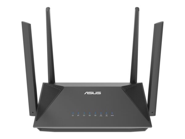 Asus | AX1800 AiMesh Wireless Router | RT-AX52 | 802.11ax | 10/100/1000 Mbit/s | Ethernet LAN (RJ-45) ports 3 | Mesh Support Yes | MU-MiMO No | No mobile broadband | Antenna type External