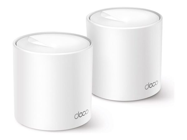 TP-LINK | AX1500 Whole Home Mesh Wi-Fi 6 System | Deco X10 (2-pack) | 802.11ax | 10/100/1000 Mbit/s | Ethernet LAN (RJ-45) ports 1 | Mesh Support Yes | MU-MiMO Yes | No mobile broadband | Antenna type Internal