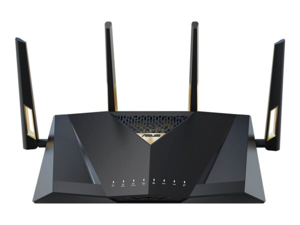 Asus | Dual-band WiFi 7 AiMesh Extendable Performance Router | RT-BE88U | 802.11be | 10/100/1000 Mbit/s | Ethernet LAN (RJ-45) ports 4 | Mesh Support Yes | MU-MiMO Yes | 3G/4G data sharing | Antenna type External