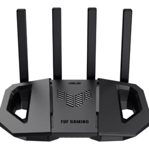 Asus | Dual-band Gaming Router | TUF-BE3600 | 802.11ax | 10/100/1000 Mbit/s | Ethernet LAN (RJ-45) ports 5 | Mesh Support Yes | MU-MiMO No | No mobile broadband | Antenna type External | 1x USB 3.2 Gen 1