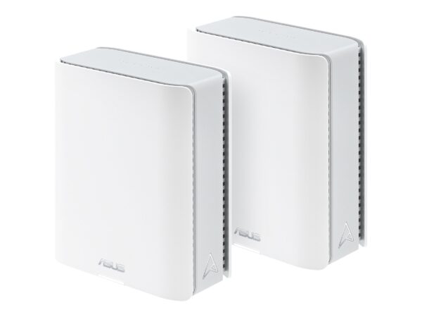 Asus | Tri-band WiFi 7 Smart AiMesh Router | ZenWiFi BT10 (2pk) | 802.11be | 18000 Mbit/s | Ethernet LAN (RJ-45) ports 3 | Mesh Support Yes | MU-MiMO No | 4G/5G | Antenna type Internal | 1