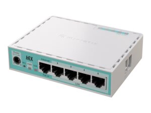 MikroTik | RouterBOARD hEX | E50UG | 10/100/1000 Mbit/s | Ethernet LAN (RJ-45) ports 5 | Mesh Support No | MU-MiMO No | No mobile broadband