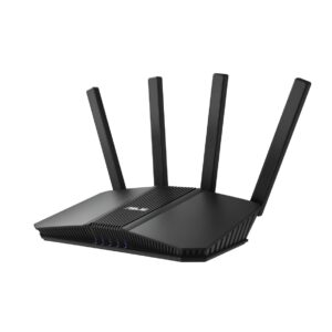 Asus | WiFi 7 Dual-Band Extendable Router | RT-BE82U BE6500 | 802.11be | 10/100/1000/2500 Mbit/s | Ethernet LAN (RJ-45) ports 4 | Mesh Support Yes | MU-MiMO Yes | No mobile broadband | Antenna type External