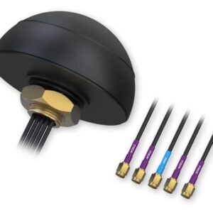 Teltonika Combo Quad Mobile/GNSS Roof SMA Antenna | PR1KCL28 | Screw mounted | Gain 28±2 dB | 698-960/1710-2690 GHz | Antenna connector type SMA Male