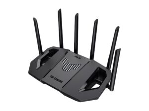 Asus | TUF-BE9400 Tri-Band WiFi 7 Gaming Router, EU+UK | 802.11ax | 688/2885/5764 Mbit/s | Ethernet LAN (RJ-45) ports 3 | Mesh Support Yes | MU-MiMO Yes | 4G/5G