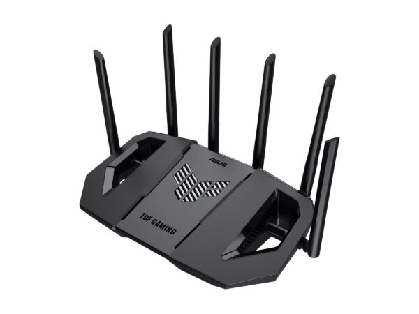 Asus | TUF-BE9400 Tri-Band WiFi 7 Gaming Router, EU+UK | 802.11ax | 688/2885/5764 Mbit/s | Ethernet LAN (RJ-45) ports 3 | Mesh Support Yes | MU-MiMO Yes | 4G/5G