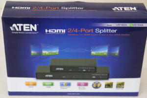 SALE OUT. Aten VS184A 4-Port 4K HDMI  Splitter | SALE OUT. Aten | 4-Port 4K HDMI Splitter | VS184A | Warranty 24 month(s) | UNPACKED, WITHOUT POWER WIRE