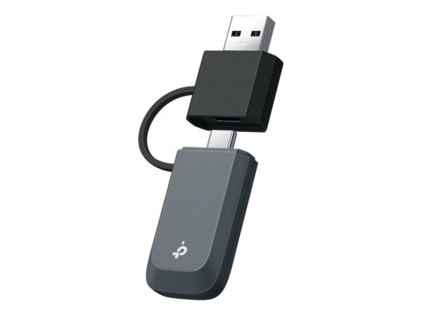 TP-LINK BE6500 Tri-Band Wi-Fi 7 Mini Wireless USB Adapter | Archer TBE400U | 2.4 GHz, 5 GHz, 6 GHz | 802.11ax | MU-MiMO No | no PoE | Antenna type Internal