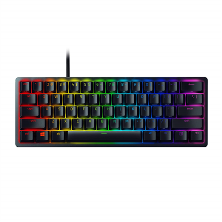 440x440 Razer | Huntsman Mini | Gaming keyboard | Wired | RGB LED light | US | Linear Optical RED