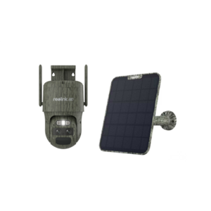 Reolink | TrackMix Series G770 Camouflage with Solar Panel 2 4G LTE Dual-Lens Battery Security Camera | PTZ | 4 MP | 2.8mm/F1.6 | IP65 | H.264/H.265 | Micro SD, Max. 256 GB