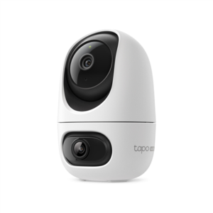 TP-LINK | Tapo C245D | Dual Lens Pan/Tilt Security Camera | Dome | 3 MP | 3.1mm/F1.6 | MicroSD Card up to 512 GB