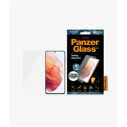 440x440 PanzerGlass | Samsung | Galaxy S21 5G | Glass | Clear | Case Friendly