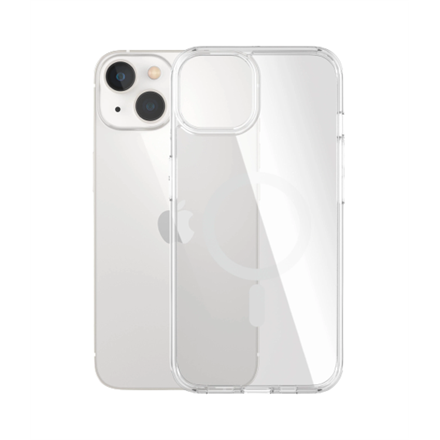 440x440 PanzerGlass | HardCase MagSafe Compatible | Back protection | Apple | iPhone 14/13 | 100% Recycled Polyurethane (TPU) | Clear | MagSafe compatible; Military Grade Standard; 100% recycled frame material