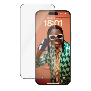 PanzerGlass | Screen protector | Apple | IPhone 15 Pro Max | Glass | Transparent | Ultra-wide fit, Scratch resistant, Drop protection, EasyAligner included