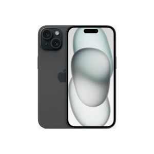 Apple | iPhone 15 | Black | 6.1 ” | Super Retina XDR | 2556 x 1179 pixels | A16 Bionic | Internal RAM 6 GB | 128 GB | Dual SIM | 4G | Main camera resolution 48+12 MP | Secondary camera resolution 12 MP | iOS | 17