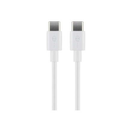 Goobay USB-C,Charging and Sync Cable, 2 m, white | Goobay