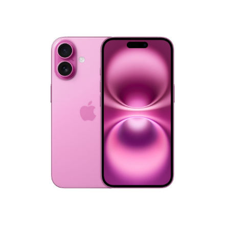 Apple | iPhone 16 | Pink | 6.1 " | 2556 x 1179 pixels | OLED | A18 | Internal RAM 8 GB | 128 GB | Dual SIM | Nano SIM | 5G | Main camera resolution 48 MP | iOS 18 | Secondary camera resolution 12 MP
