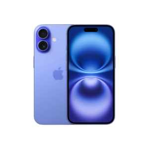 Apple | iPhone 16 | Ultramarine | 6.1 ” | 2556 x 1179 pixels | OLED | A18 | Internal RAM 8 GB | 128 GB | Dual SIM | Nano SIM | 5G | Main camera resolution 48 MP | iOS 18 | Secondary camera resolution 12 MP