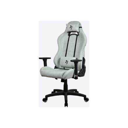 440x440 Arozzi Torretta SoftFabric | Gaming Chair | Frame material: Metal; Wheel base: Nylon; Upholstery: Soft Fabric | Pearl Green