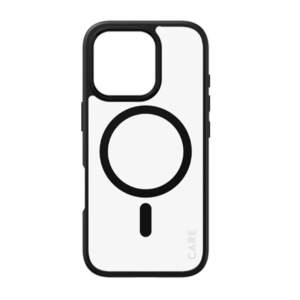 440x440 CARE Flagship Case | Back cover | Apple | iPhone 16 PRO | Recycled plastic | Black | MagSafe