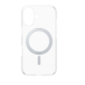 CARE Feature Case | Back cover | Apple | iPhone 16 | Recycled plastic | Silver | Kickstand & MagSafe
