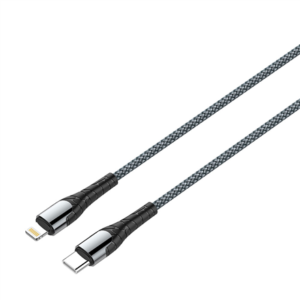 440x440 ColorWay Cable Type-C – Apple Lightning (PD Fast Charging) 3.0А (30W), 1m | CW-CBPDCL033-GR