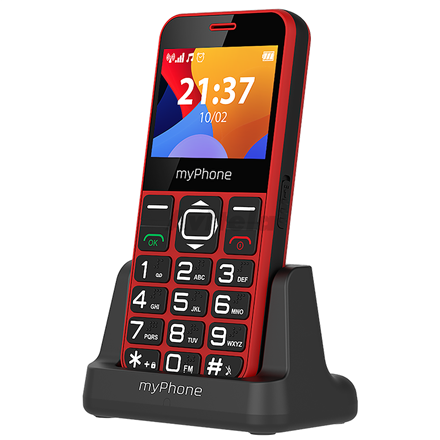 440x440 myPhone | Halo 3 | Red | 2.31 " | IPS | 32 MB | 32 MB | Single SIM | Main camera resolution 0.3 MP | 1000 mAh