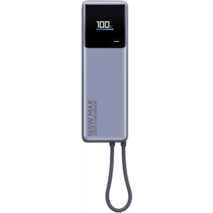 440x440 Xiaomi 165W Power Bank (Integrated Cable) | 10000 mAh | USB-C | Gray