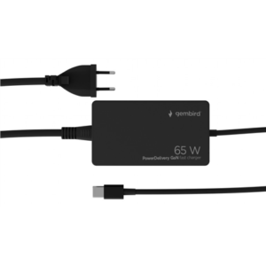 440x440 Cablexpert 65 W PowerDelivery GaN USB Type-C Fast Charger | NPA-AC-PDQC65-01